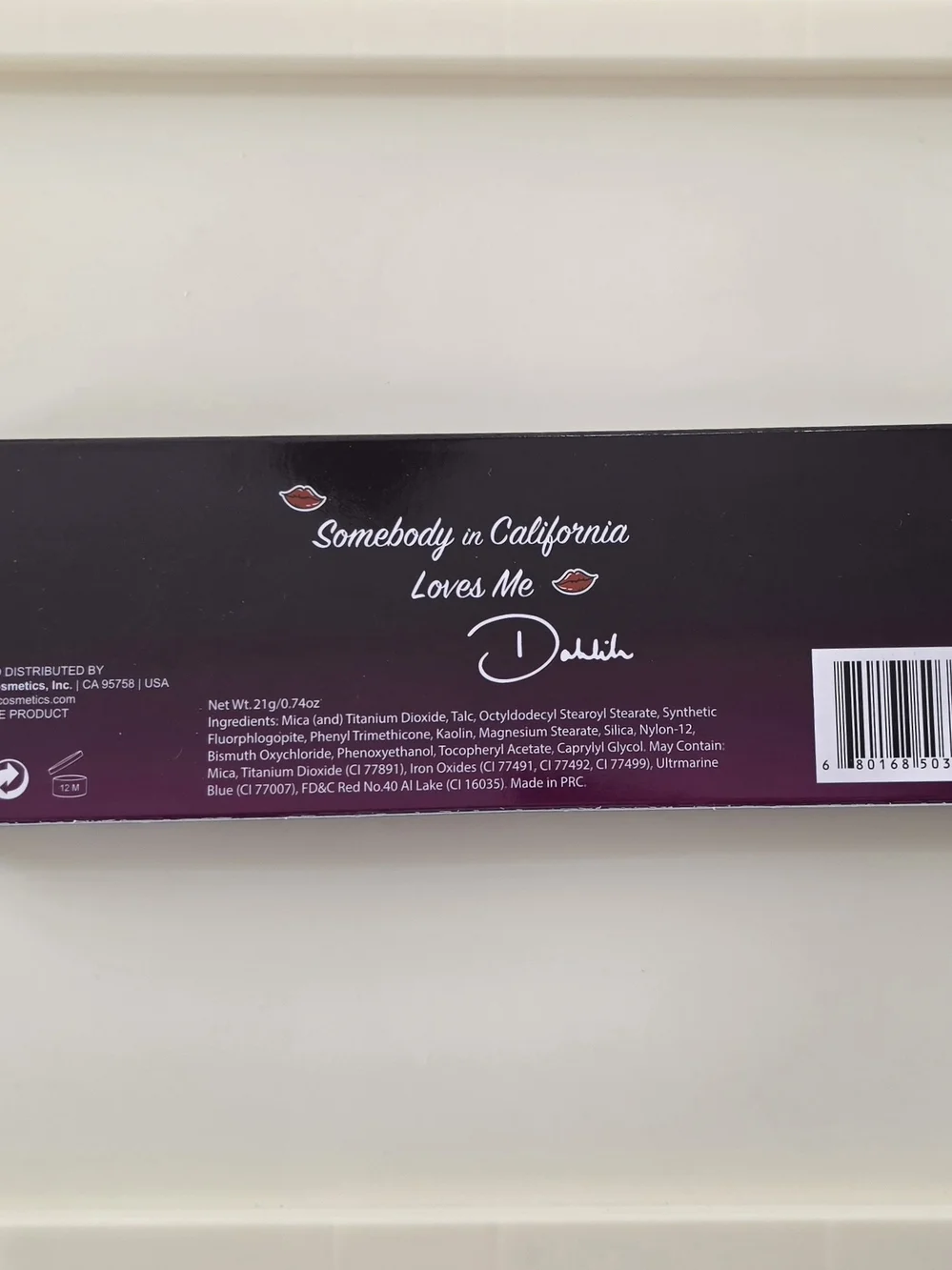 Pinky Rose Cosmetics 80's Baby Eyeshadow Palette NIB